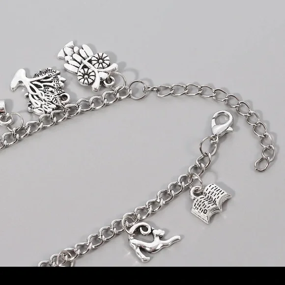 $5 Witch Charm Bracelet. New. $5 if bundled. Stainless steel - Picture 3 of 16